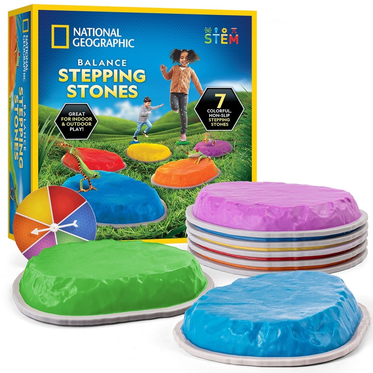 NG BALANCE STEPPING STONES - 7 PCS - Premium for Kids in Qatar | Toysaro.com